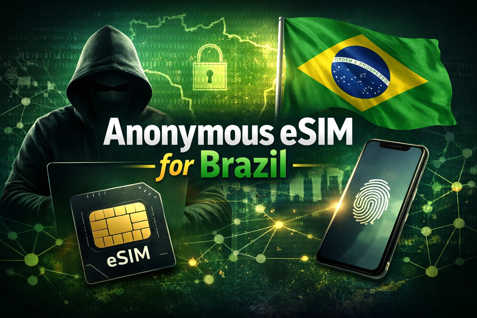 Anonymous eSIM for Brazil